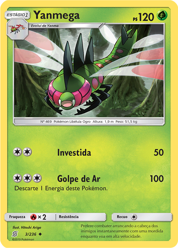 Yanmega (Reverse Holo)