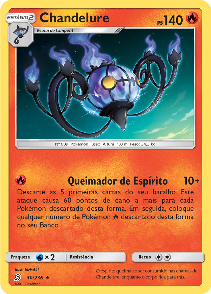 Chandelure (Reverse Holo)