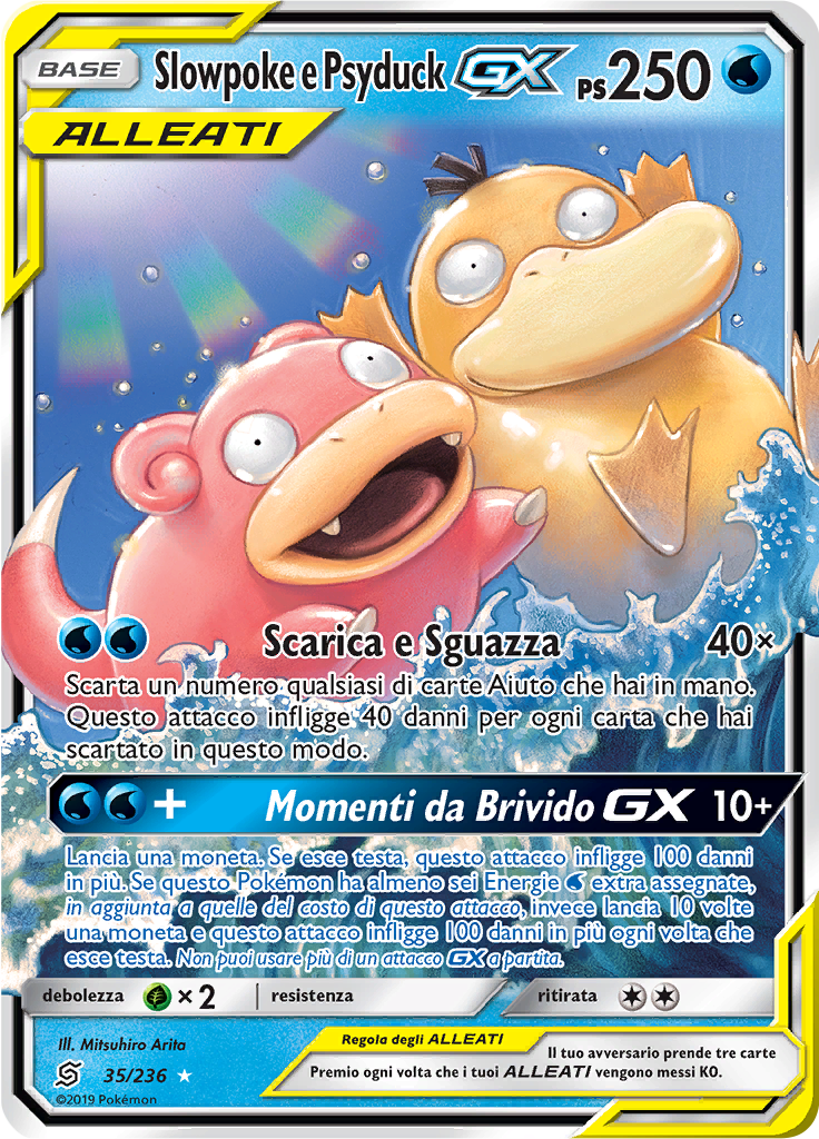 Slowpoke e Psyduck GX