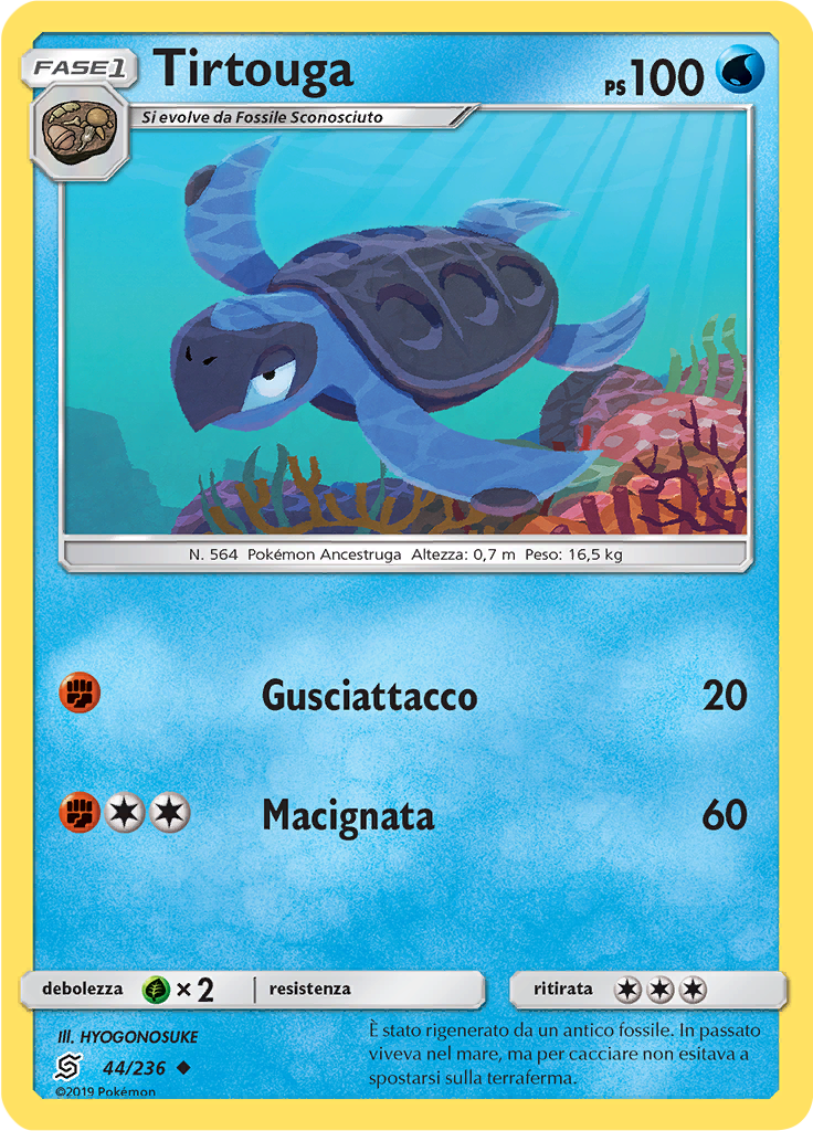Tirtouga (Reverse Holo)