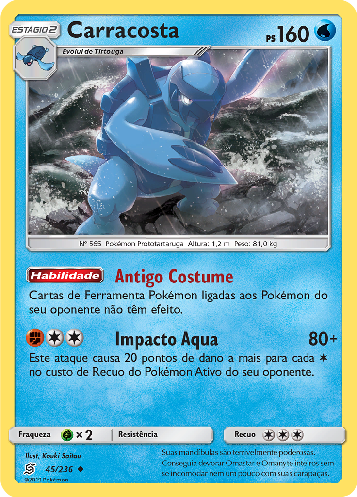 Carracosta (Reverse Holo)
