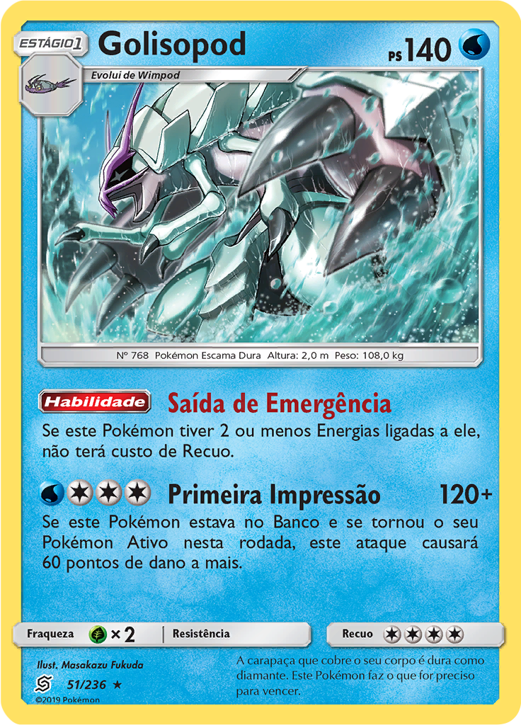 Golisopod (Reverse Holo)