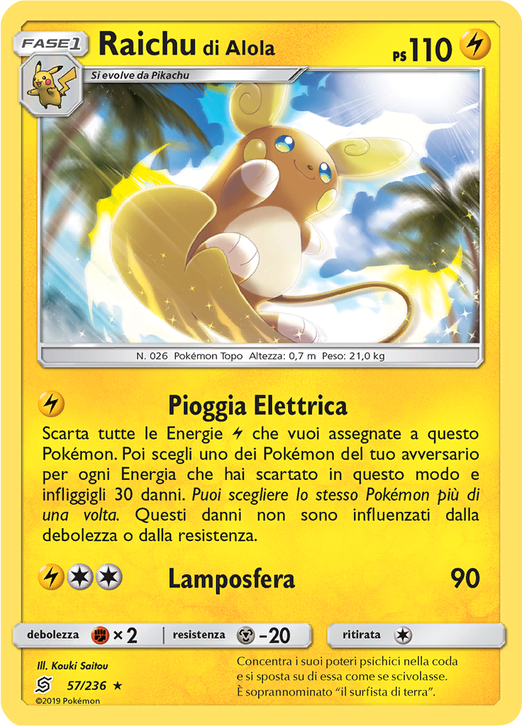 Raichu di Alola