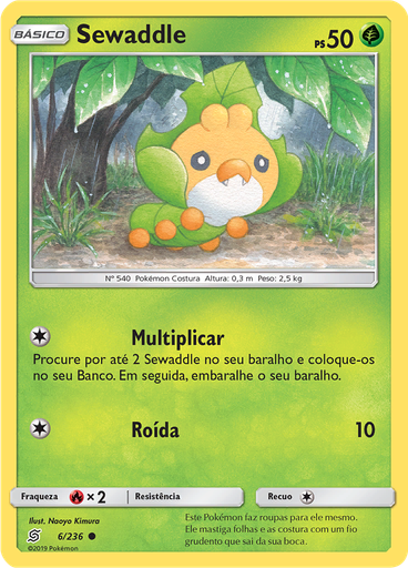 Sewaddle (Reverse Holo)