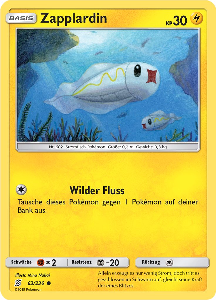 Zapplardin (Reverse Holo)