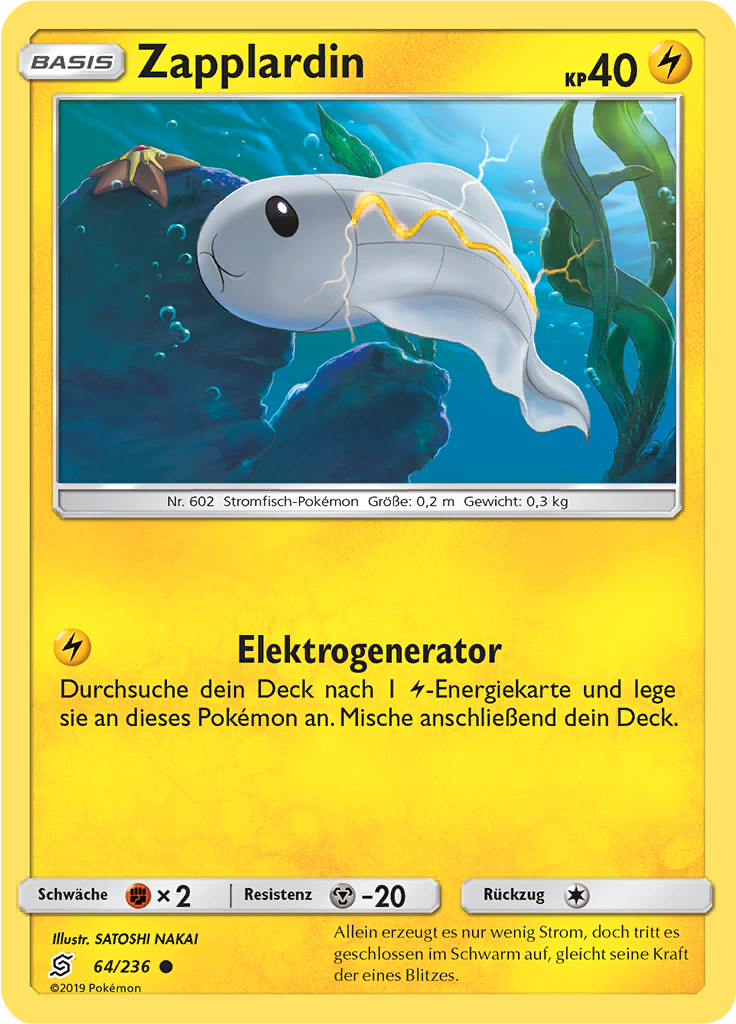 Zapplardin (Reverse Holo)