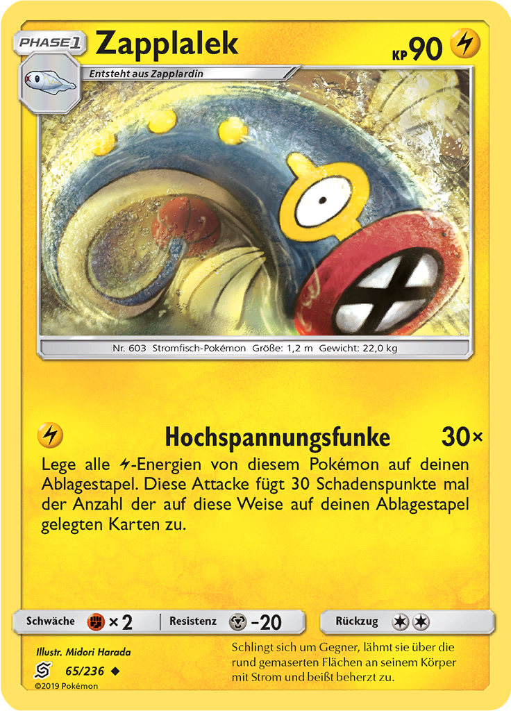 Zapplalek (Reverse Holo)