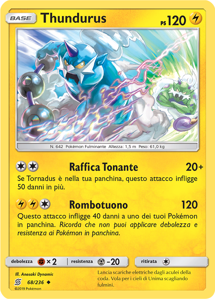 Thundurus (Reverse Holo)