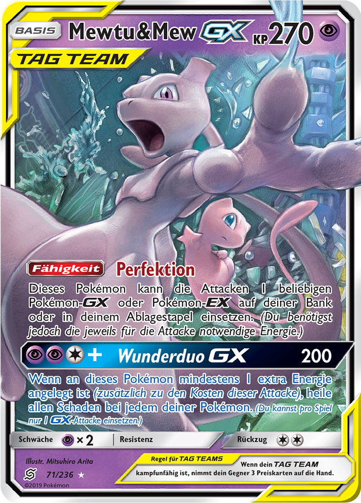 Mewtu & Mew GX