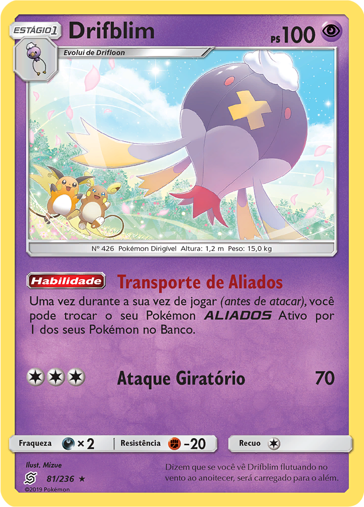 Drifblim (Reverse Holo)