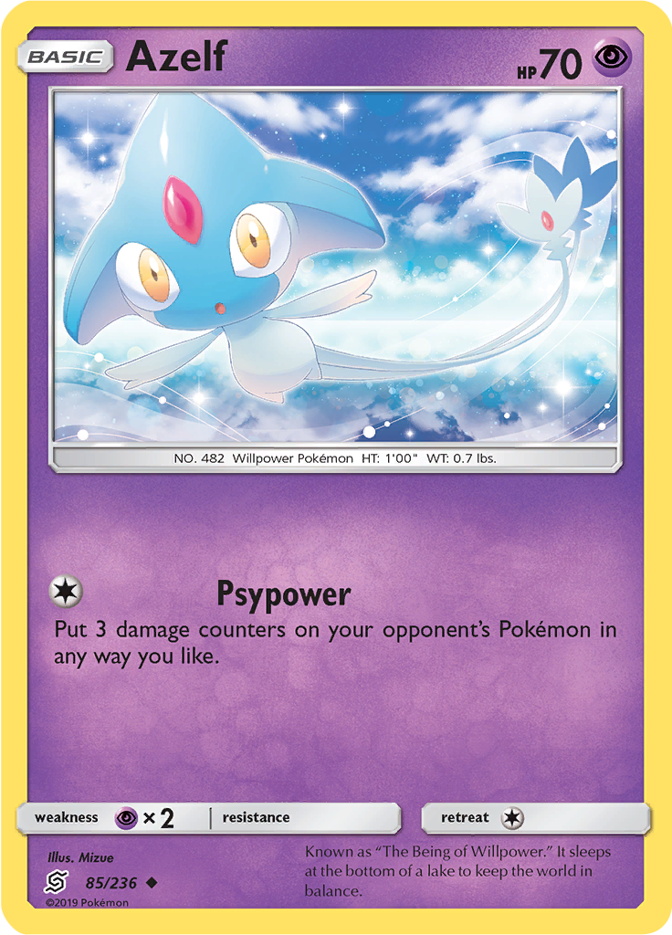Azelf (Reverse Holo)