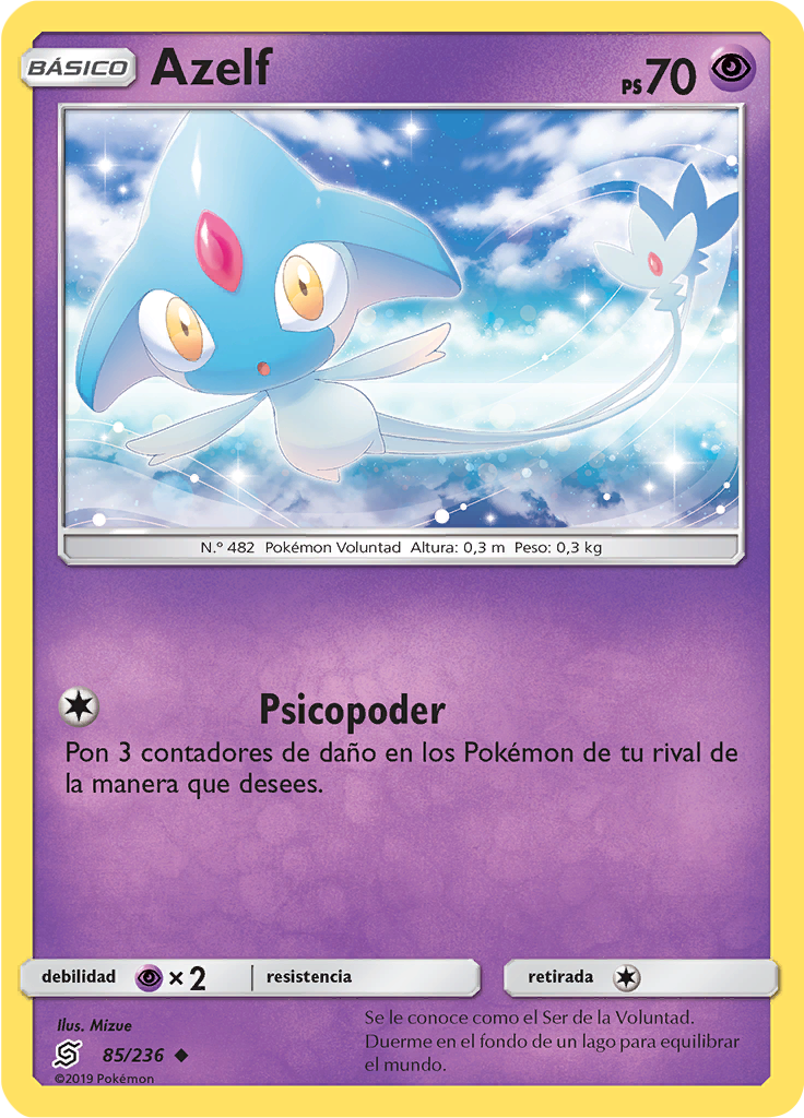 Azelf (Reverse Holo)
