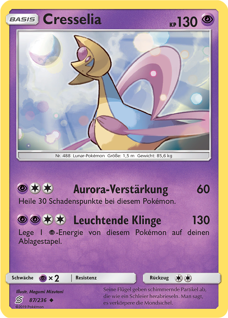 Cresselia (Reverse Holo)