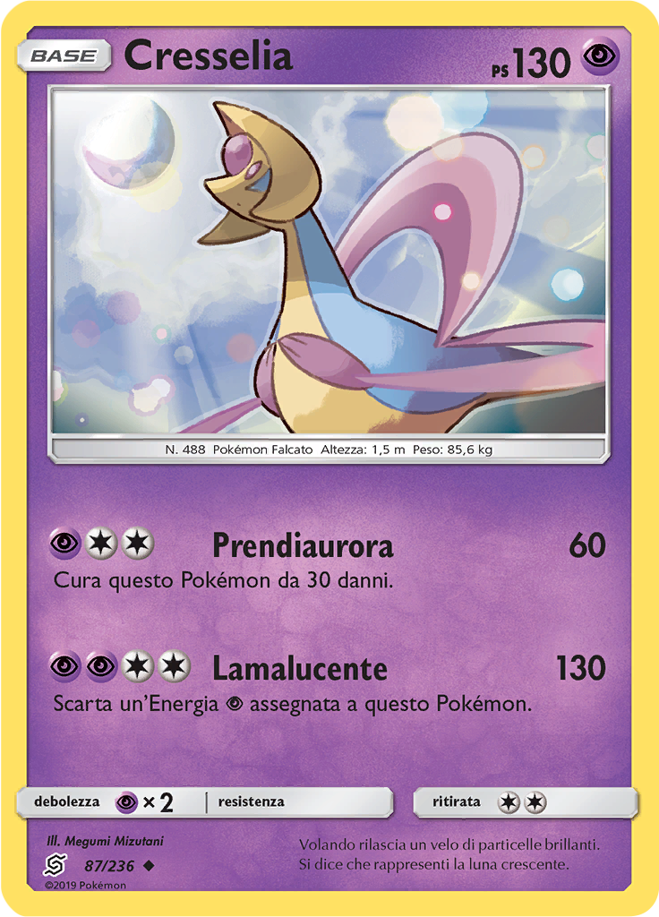 Cresselia (Reverse Holo)