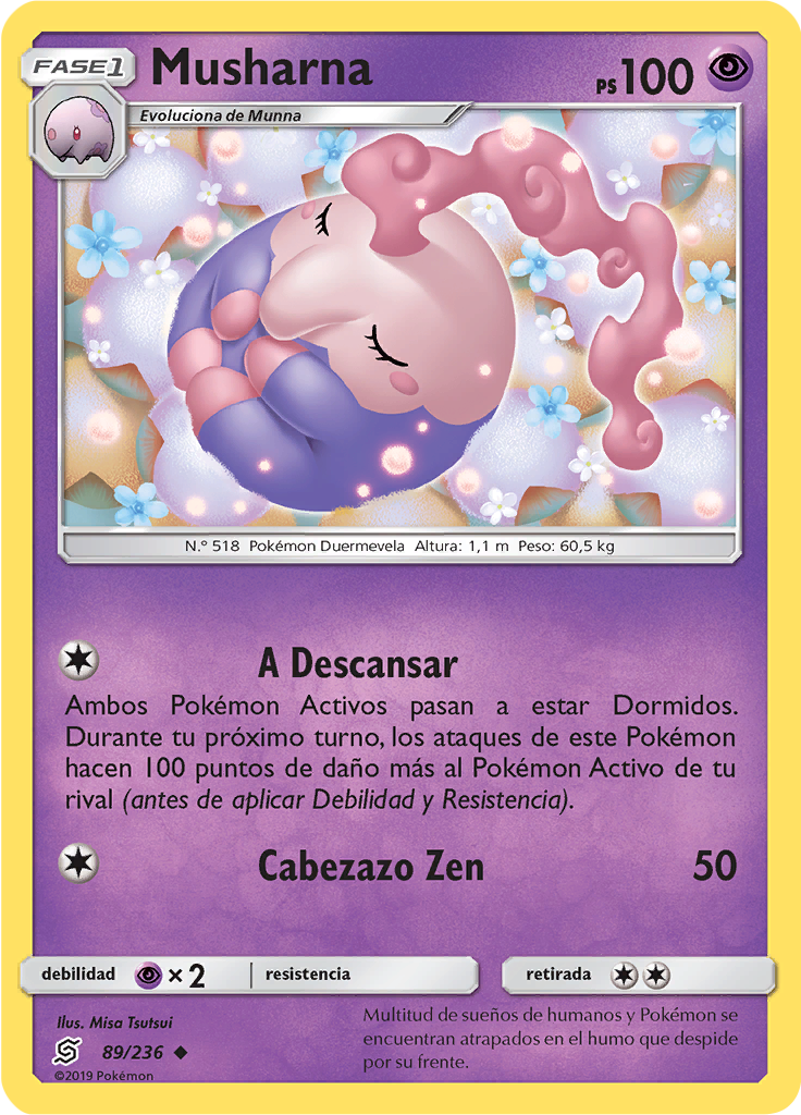 Musharna (Reverse Holo)