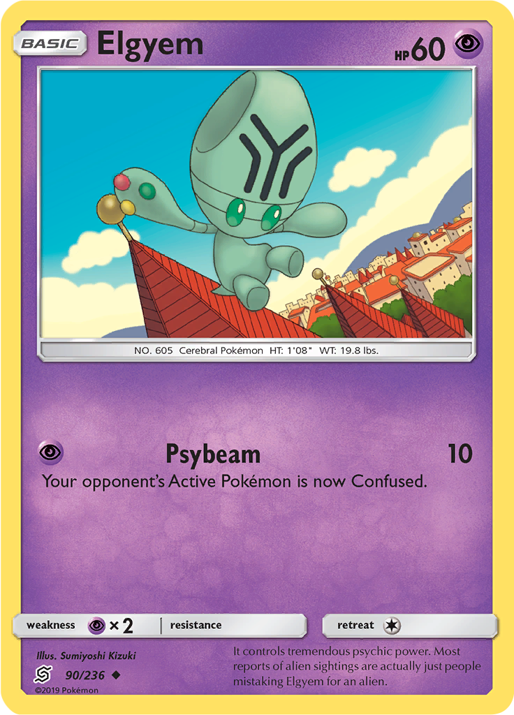 Elgyem (Reverse Holo)