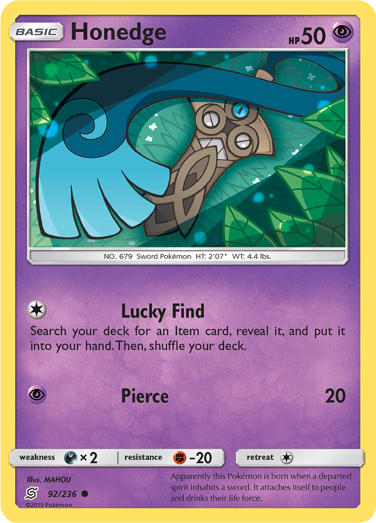 Honedge (Reverse Holo)