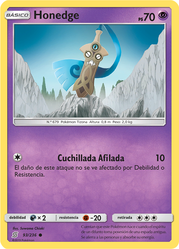 Honedge (Reverse Holo)
