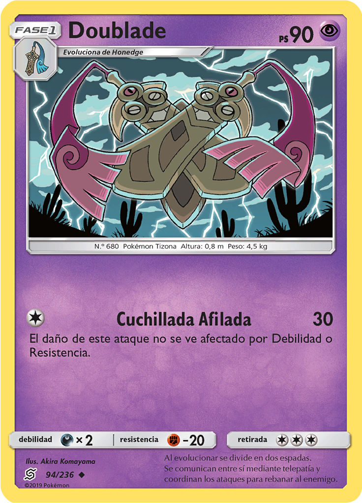 Doublade (Reverse Holo)