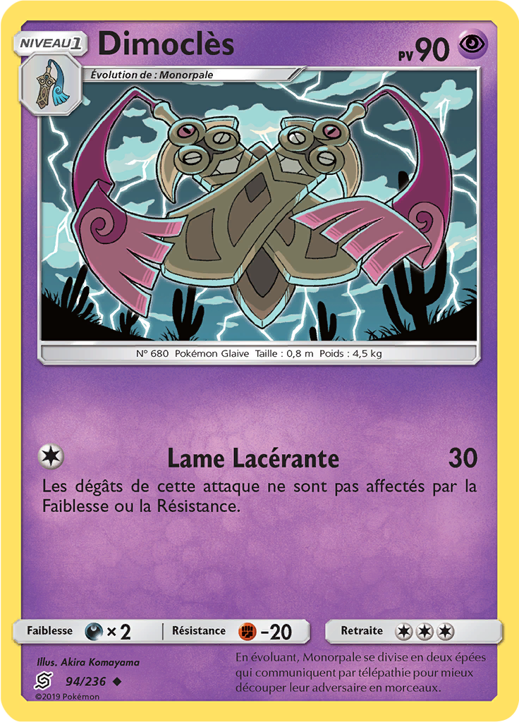 Dimoclès (Reverse Holo)