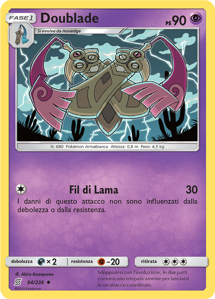 Doublade (Reverse Holo)