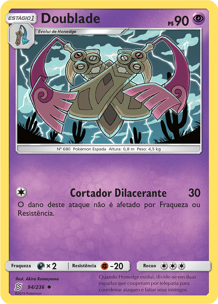 Doublade (Reverse Holo)