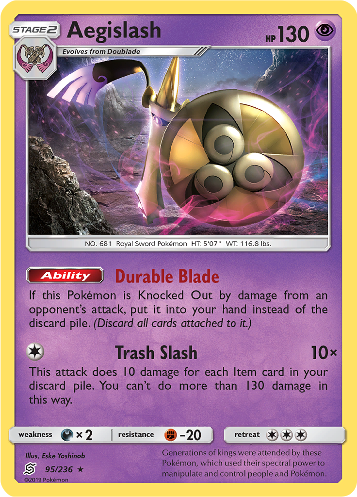 Aegislash (Reverse Holo)