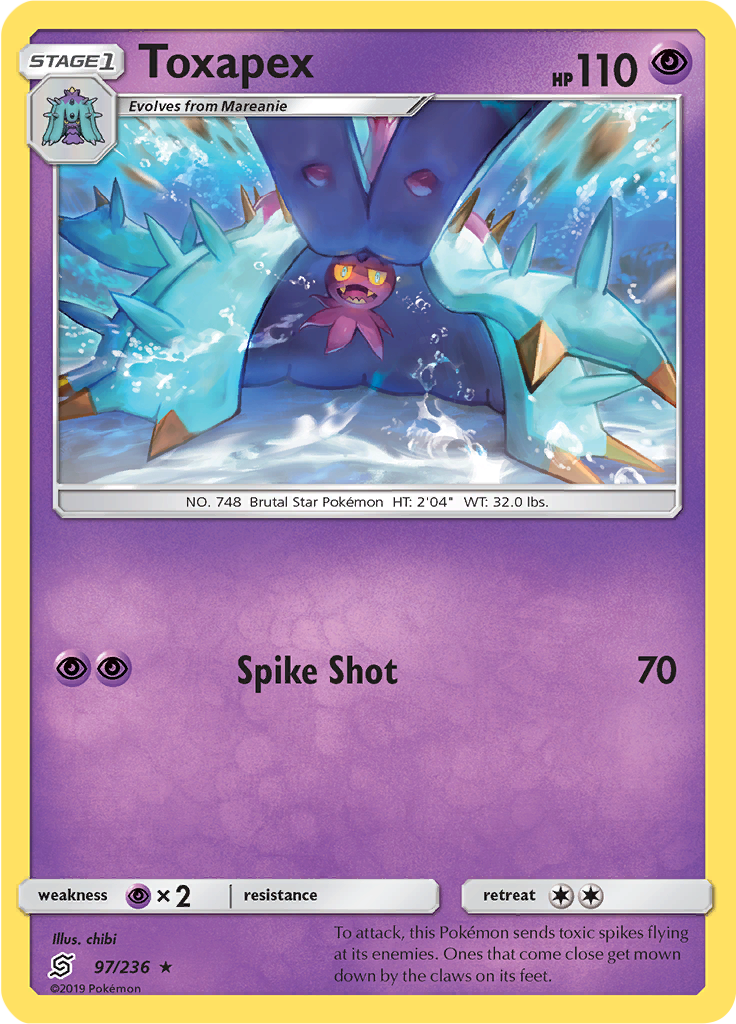 Toxapex (Reverse Holo)