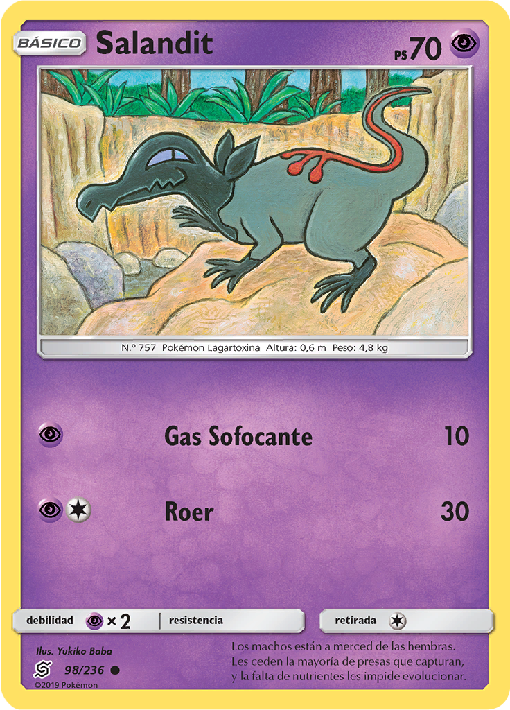 Salandit (Reverse Holo)