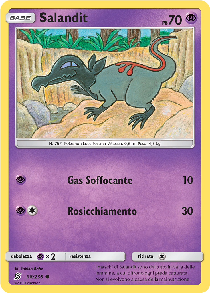 Salandit (Reverse Holo)