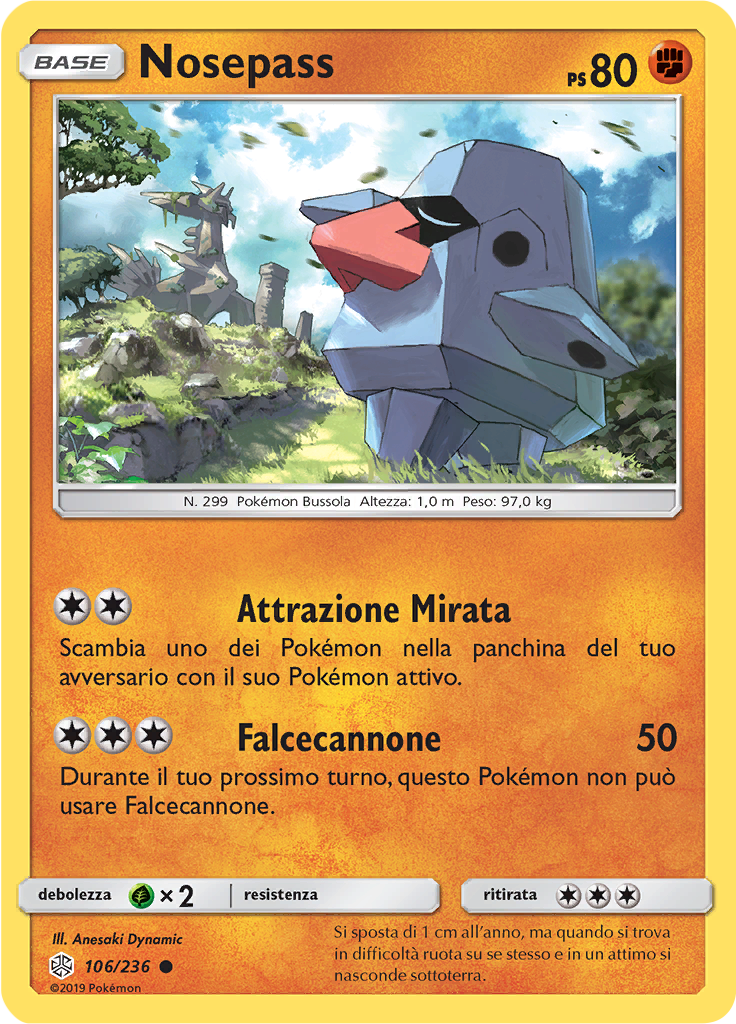 Nosepass (Reverse Holo)