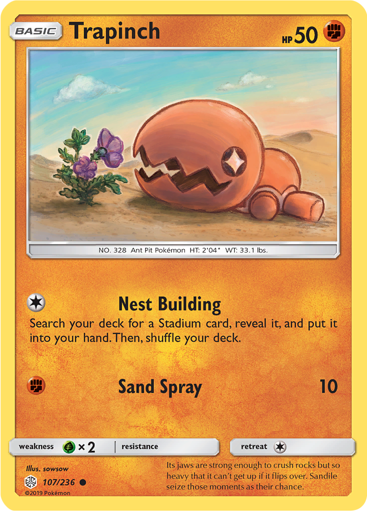 Trapinch (Reverse Holo)