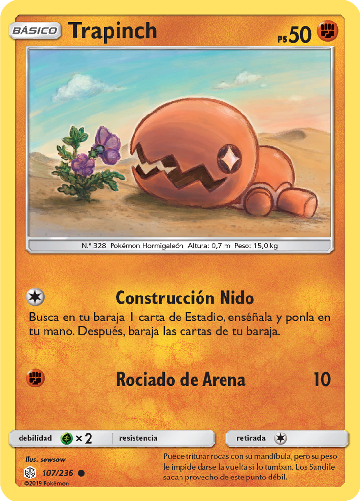 Trapinch (Reverse Holo)