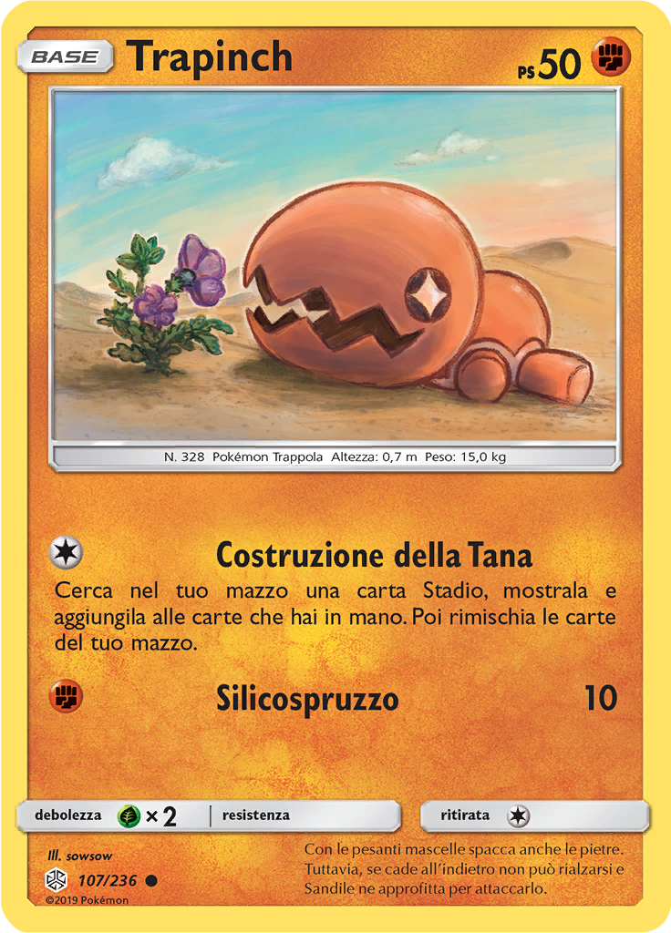 Trapinch (Reverse Holo)
