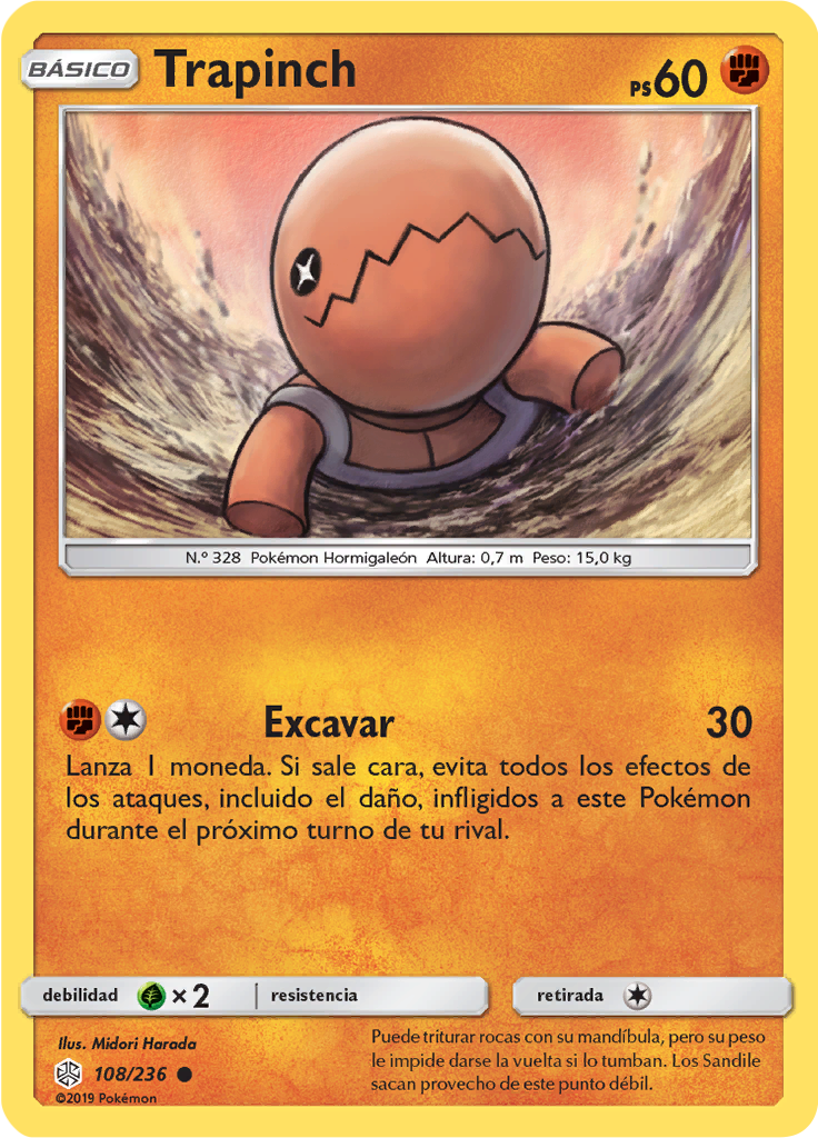 Trapinch (Reverse Holo)
