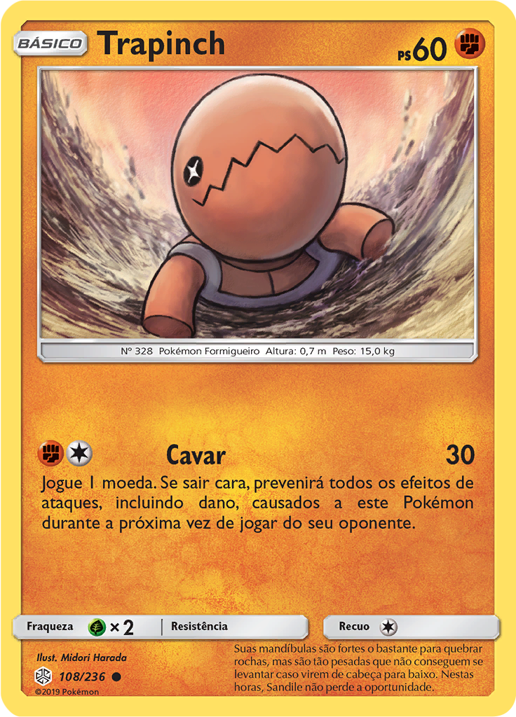 Trapinch (Reverse Holo)