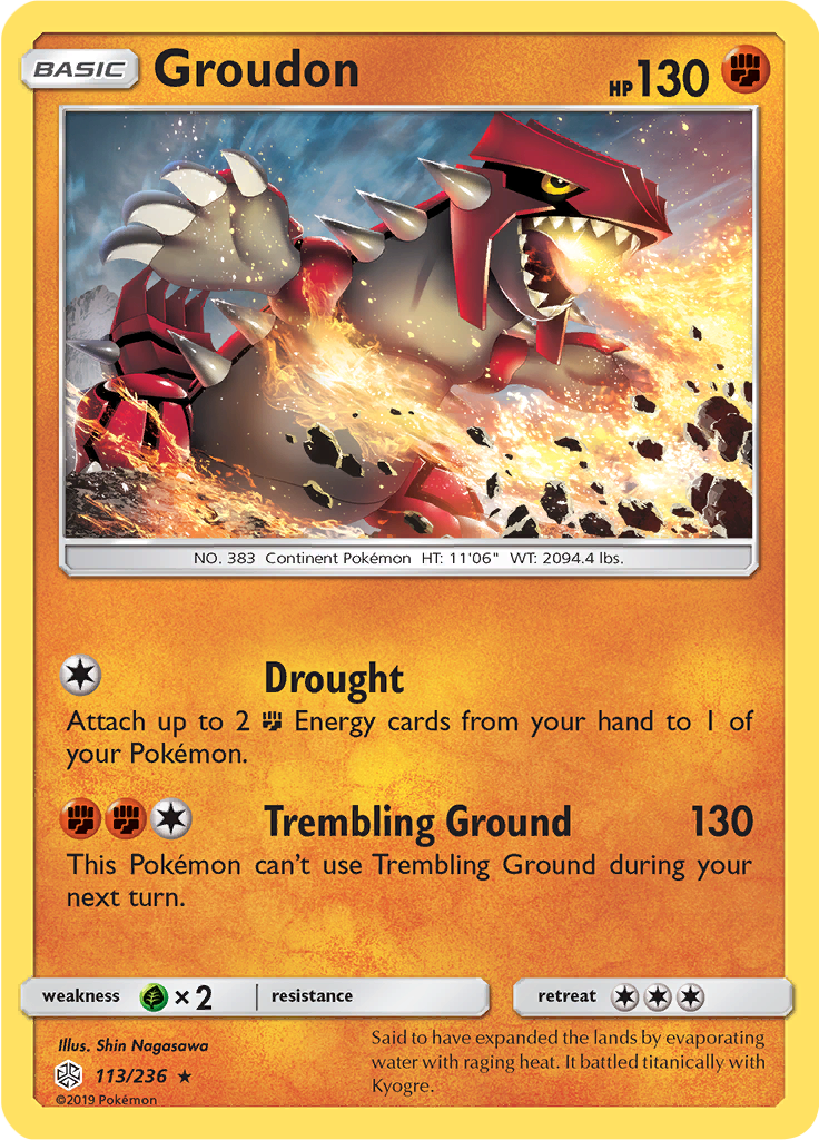 Groudon (Reverse Holo)