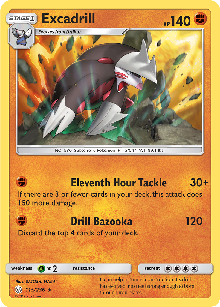 Excadrill (Reverse Holo)
