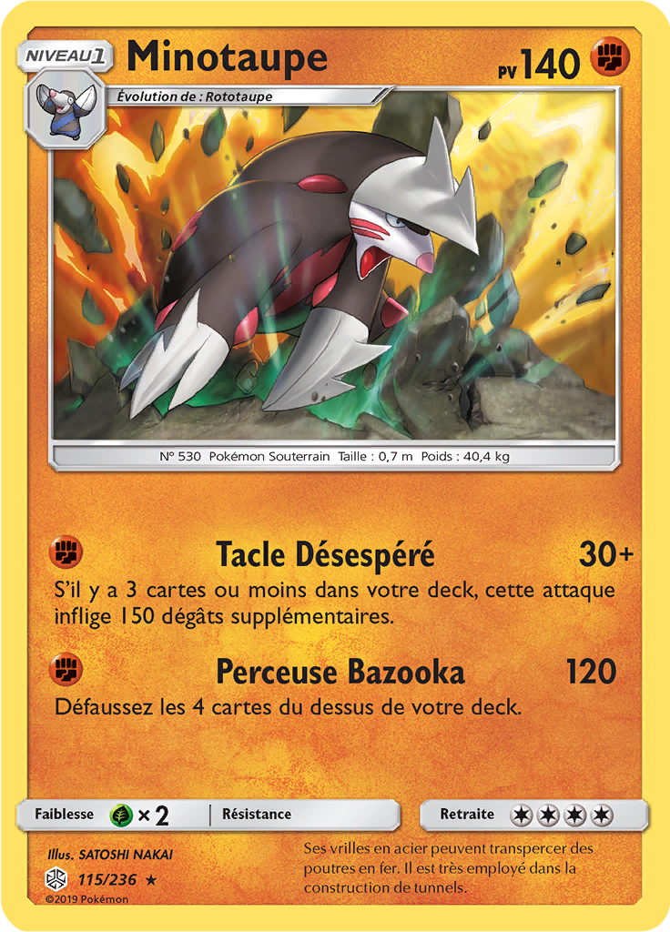 Minotaupe (Reverse Holo)