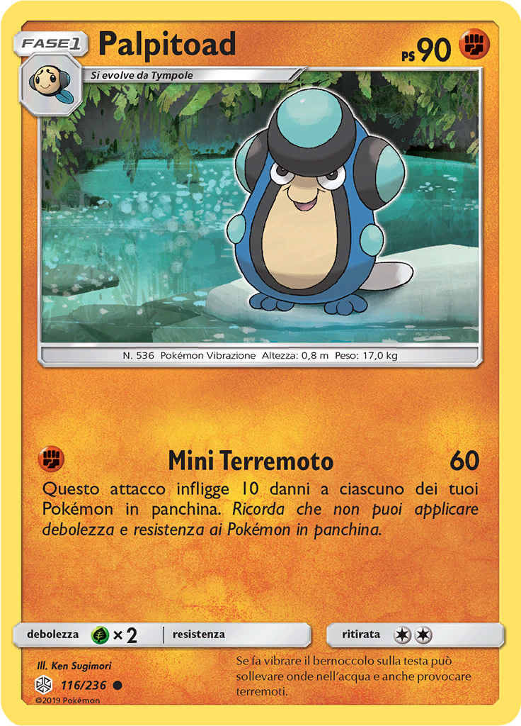 Palpitoad (Reverse Holo)