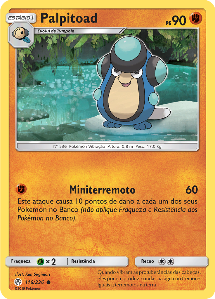 Palpitoad (Reverse Holo)