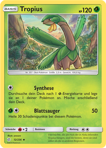 Tropius (Reverse Holo)