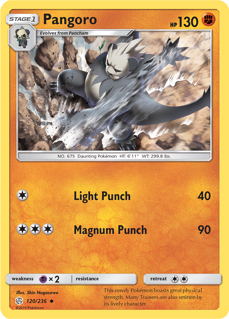 Pangoro (Reverse Holo)