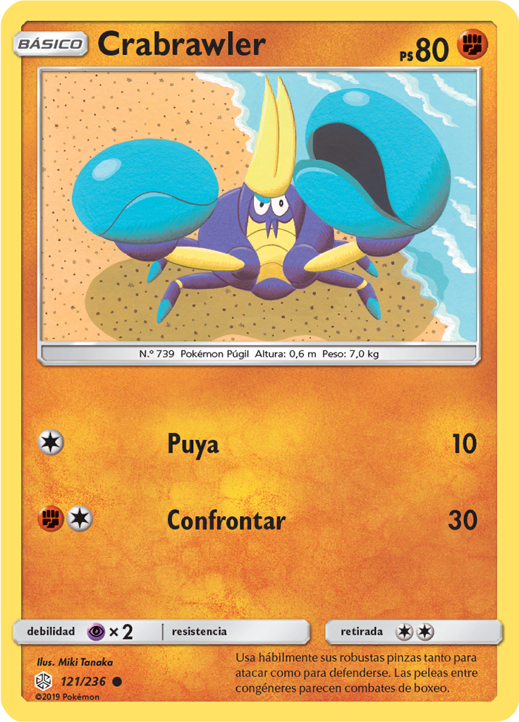 Crabrawler (Reverse Holo)