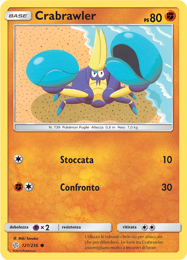 Crabrawler (Reverse Holo)