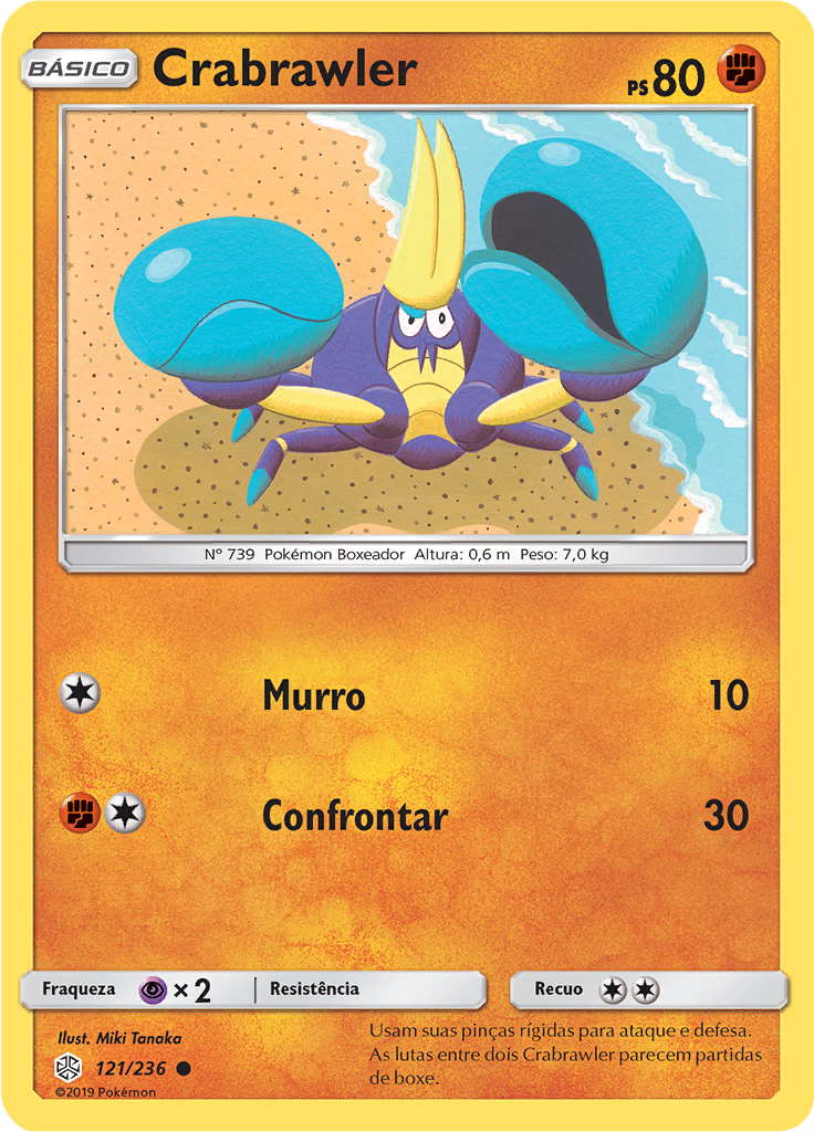 Crabrawler (Reverse Holo)