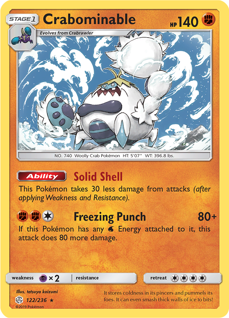 Crabominable (Reverse Holo)