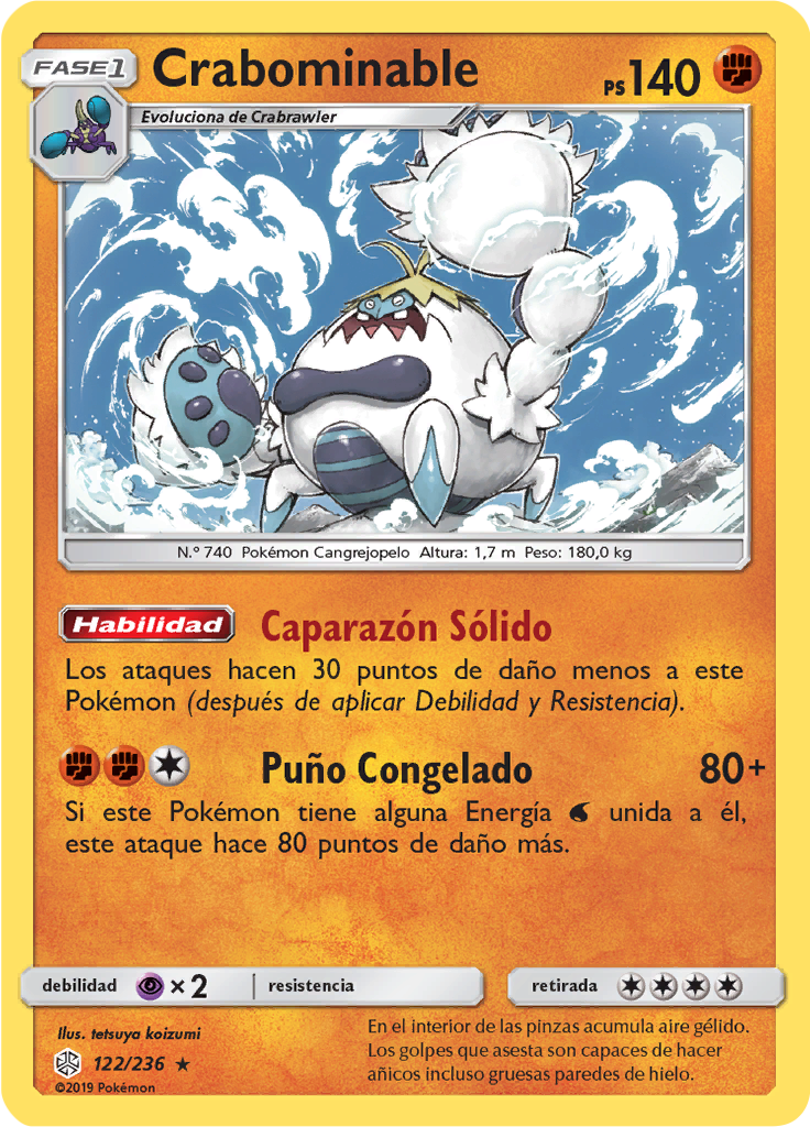 Crabominable (Reverse Holo)