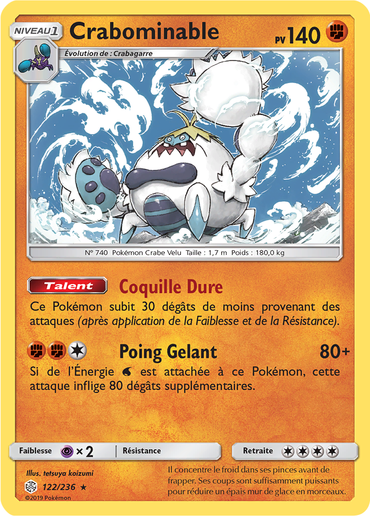 Crabominable (Reverse Holo)