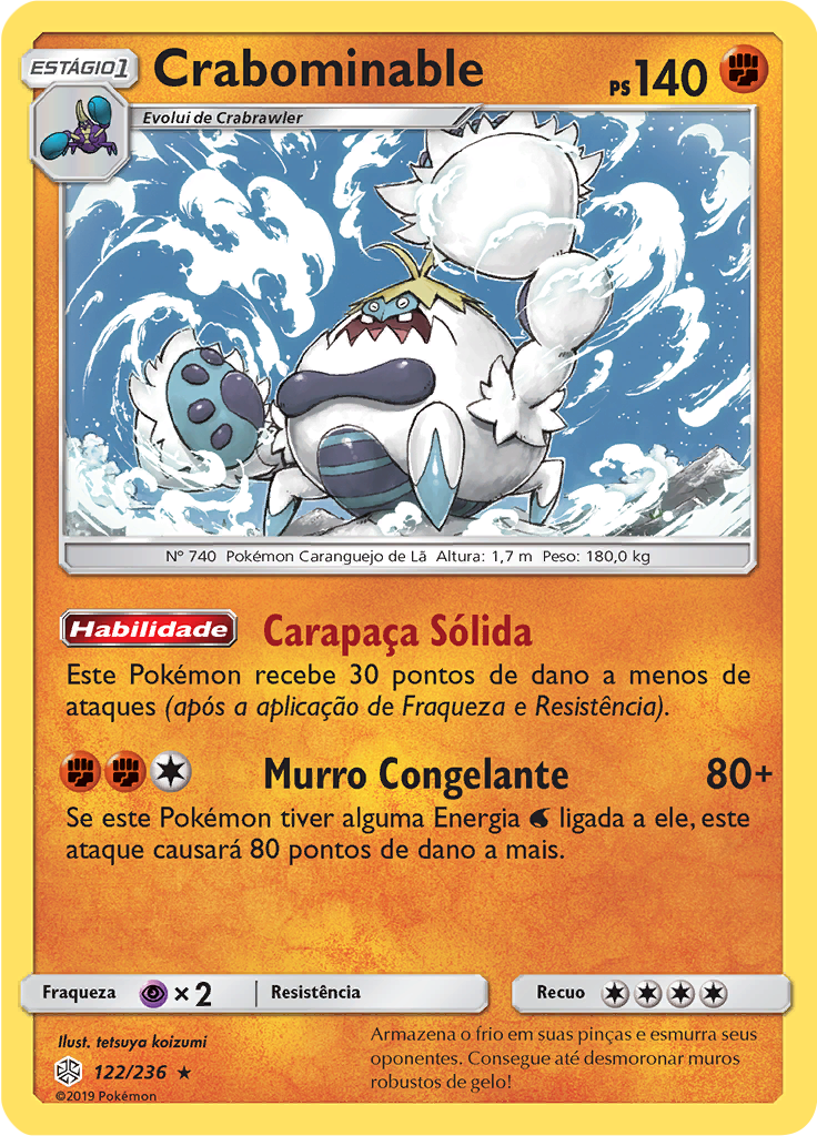 Crabominable (Reverse Holo)